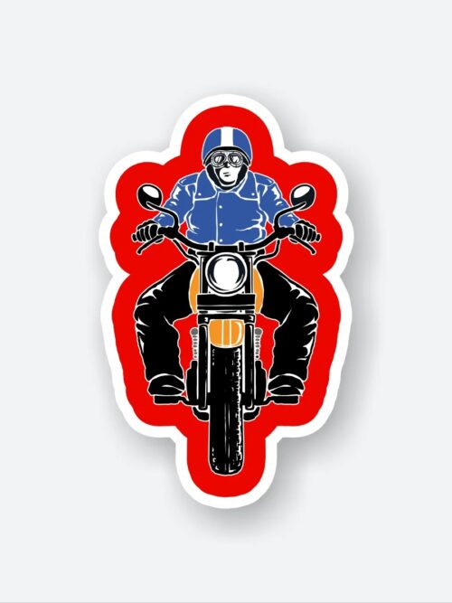 Rider Sticker