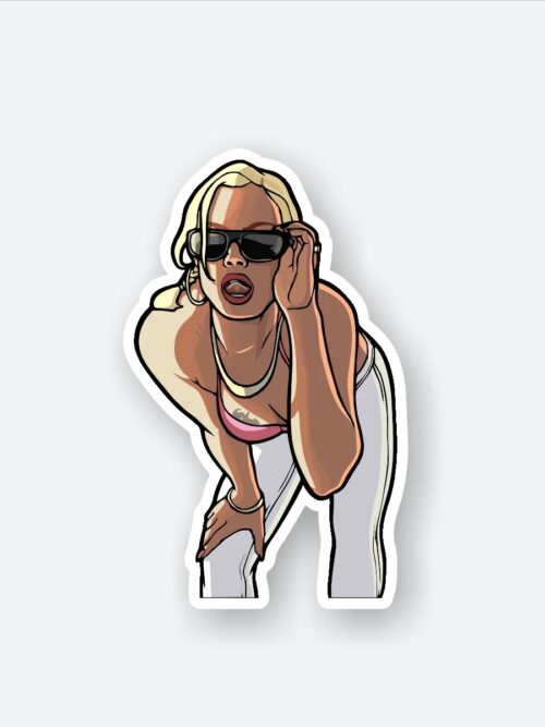 Rochellle GTA Sticker