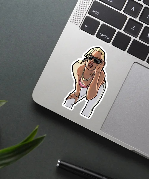 Rochellle GTA Sticker
