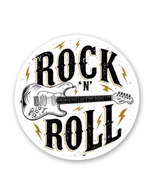 Rock And Roll Sticker