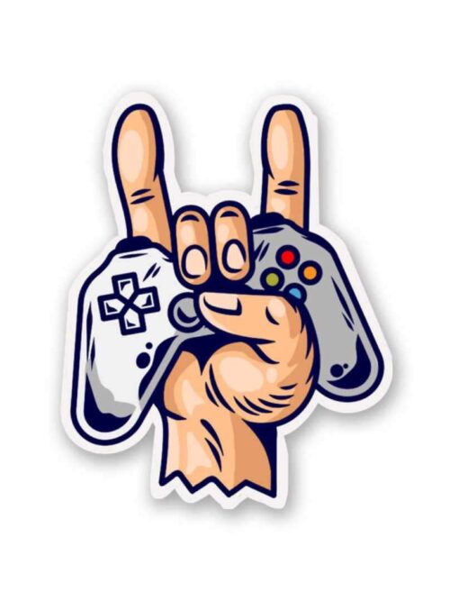 Rock On _ Gamer Sticker