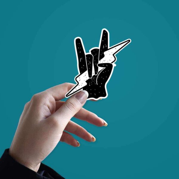 Rock On Sticker
