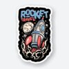 Rocket Travel Sticker