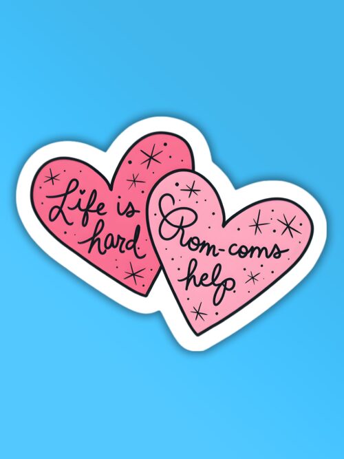 Rom Com Laptop   Mobile Sticker