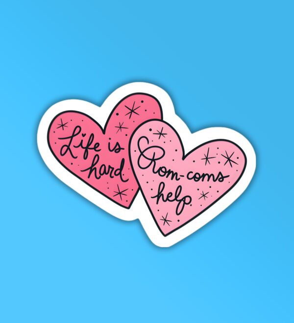 Rom Com Laptop Mobile Sticker Rom Com Laptop Mobile Sticker