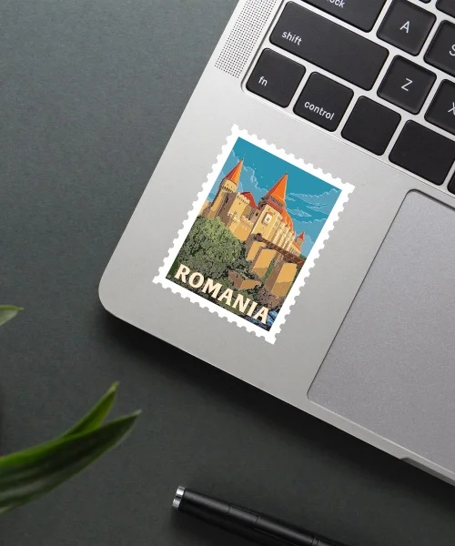 Romania Sticker