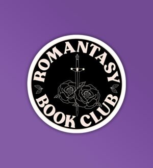 Romantasy Book Club Laptop Mobile Stickers