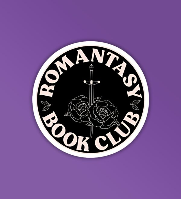 Romantasy Book Club Laptop Mobile Stickers Romantasy Book Club Laptop Mobile Stickers