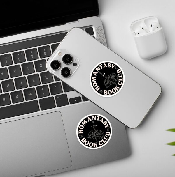 Romantasy Book Club Laptop Mobile Stickers Romantasy Book Club Laptop Mobile Stickers