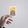Rome Stamp Travels Stickers