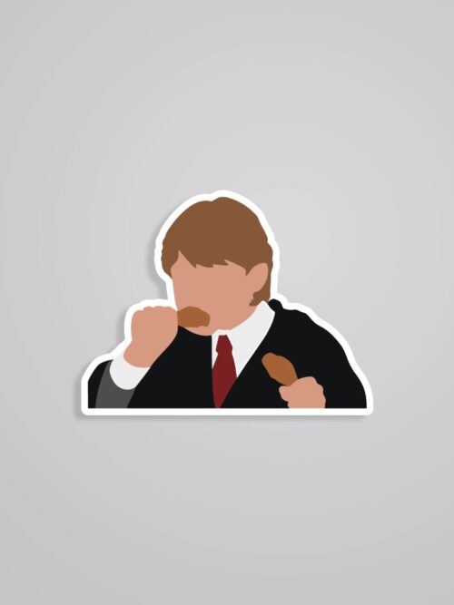 Ron Eating Movies Stickers