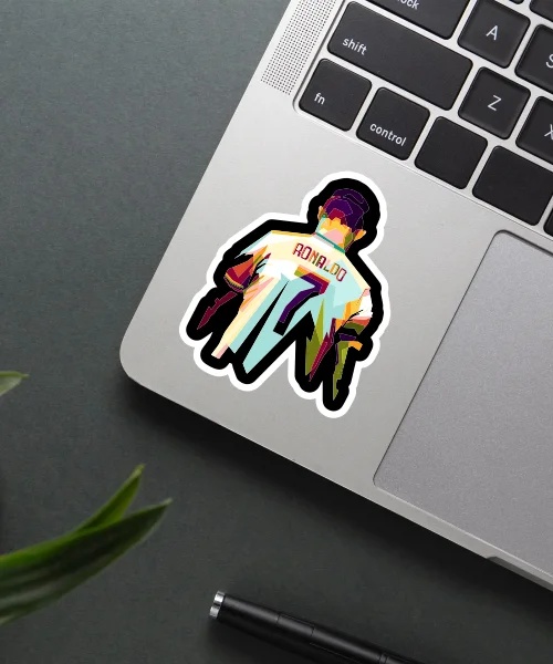 Ronaldo 7 Sticker