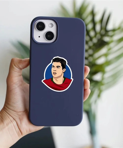 Ronaldo Young Sticker