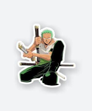 Rono Zoro One Piece Sticker Rono Zoro One Piece Sticker