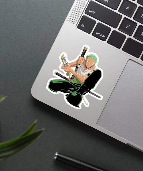 Rono Zoro One Piece Sticker_2 Rono Zoro One Piece Sticker