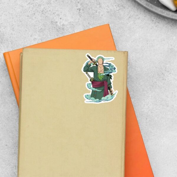 Roronoa Zoro Minimalist Anime Stickers