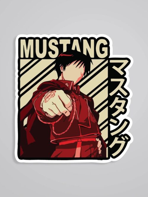 Roys Command Anime Stickers