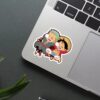 Rozo And Luffy Sleeping Sticker