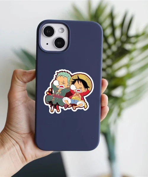 Rozo And Luffy Sleeping Sticker