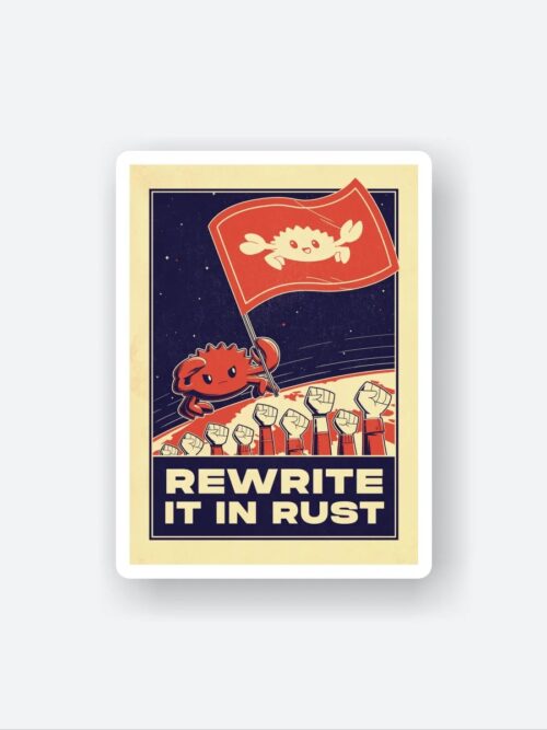 Rust Programming Sticker