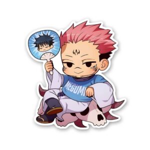 Ryomen Sukuna Chibi Sticker Ryomen Sukuna Chibi Sticker