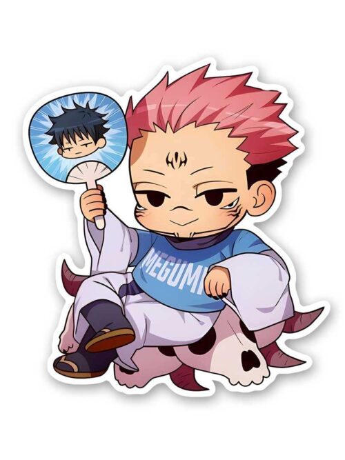 Ryomen Sukuna Chibi Sticker