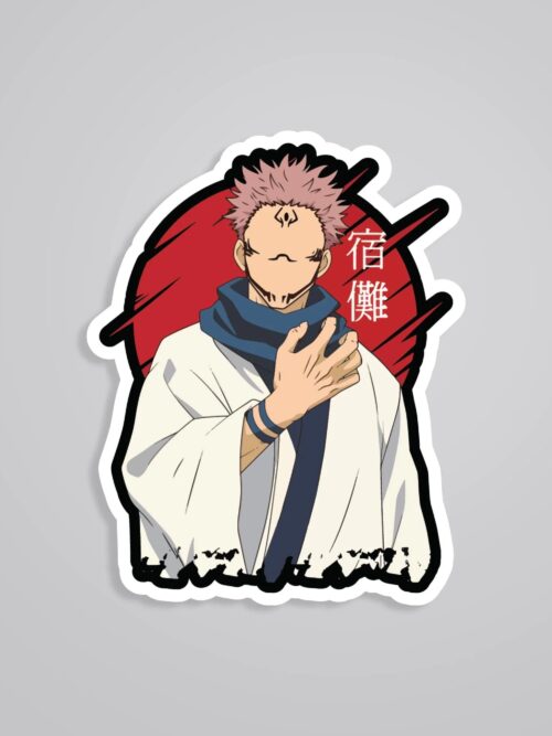 Ryomen Sukuna JJK Anime Stickers