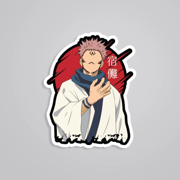 Ryomen Sukuna JJK Anime Stickers_1 Ryomen Sukuna JJK Anime Stickers