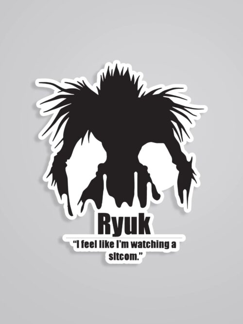 Ryuk I Feel Like Im Watching A Sitcom Anime Stickers