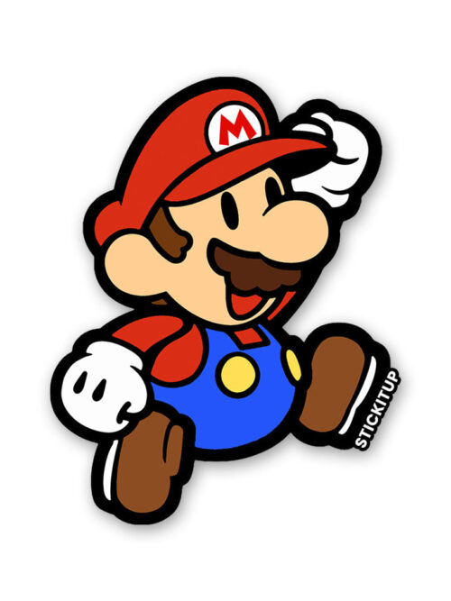 S Mario Sticker