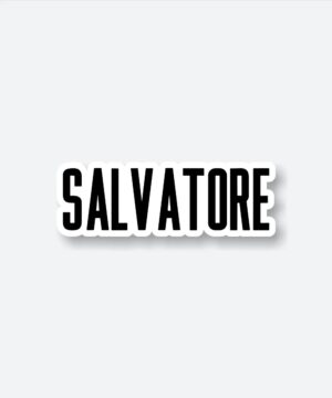 SALVATORE Sticker