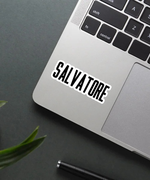 SALVATORE Sticker