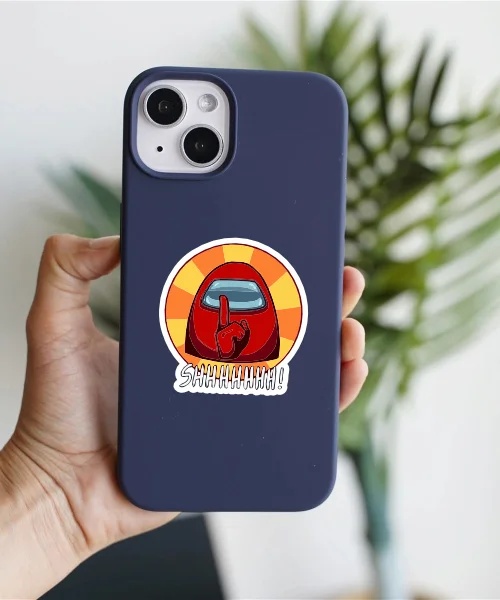 SHHHHHH Among Us Sticker