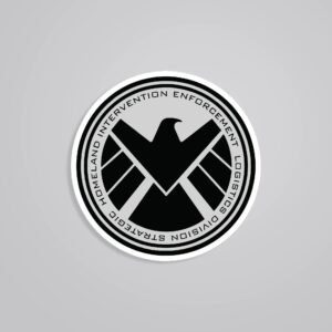 SHIELD Logo Movies Stickers