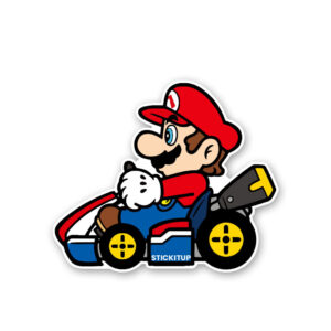SMario Go Kart Sticker SMario Go Kart Sticker