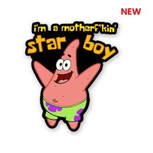 STAR BOY Sticker STAR BOY Sticker