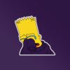 Sad Bart Sticker