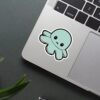 Sad Octopus Sticker