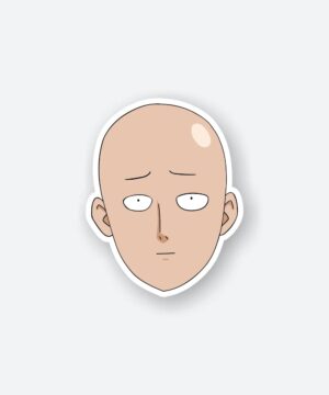 Saitama Face Sticker Saitama Face Sticker