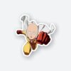 Saitama Flying One Punch Man Sticker