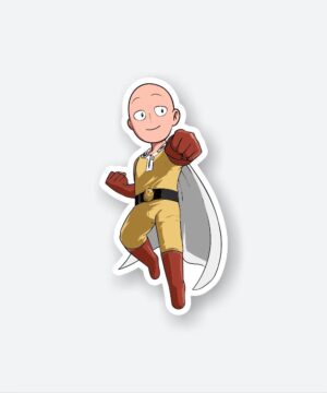 Saitama Flying Sticker Saitama Flying Sticker