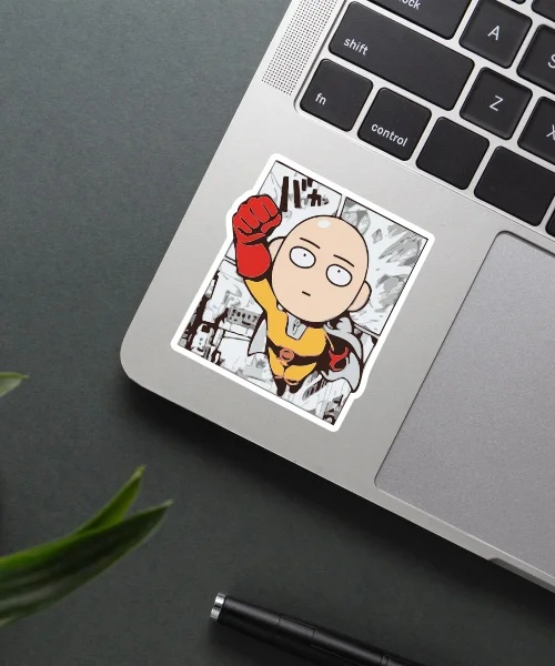 Saitama Manga Chibi Sticker