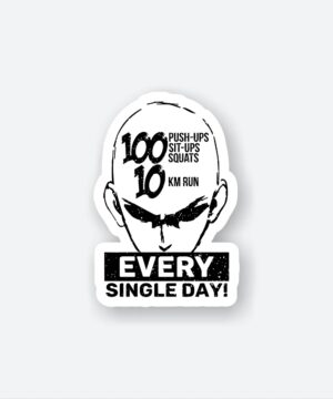 Saitama Motivation Sticker Saitama Motivation Sticker