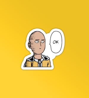 Saitama OK Sticker