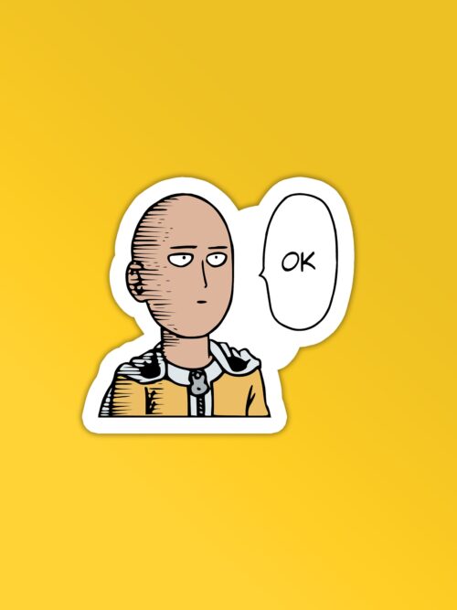 Saitama OK Sticker