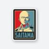 Saitama One Punch Man Sticker
