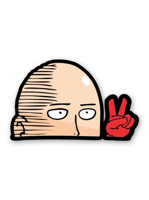 Saitama Peace Sticker