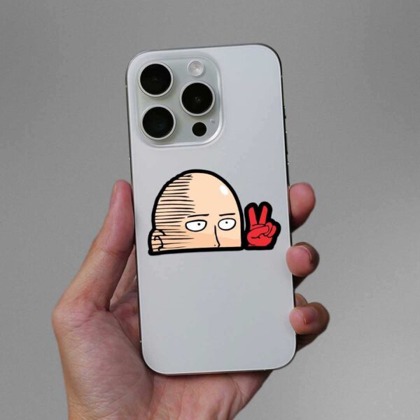 Saitama Peace Sticker Saitama Peace Sticker