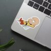 Saitama Resting Chibi Sticker