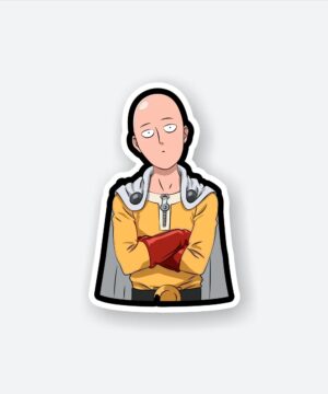 Saitama Wondering Sticker Saitama Wondering Sticker